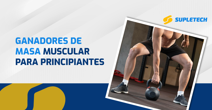 Ganadores de masa muscular para principiantes