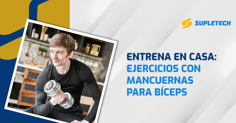 Ejercicios con mancuernas en casa