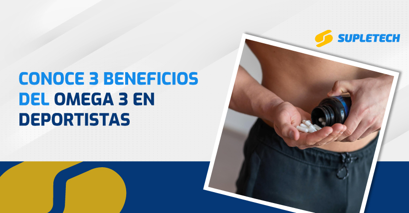 Beneficios del omega 3 en deportistas