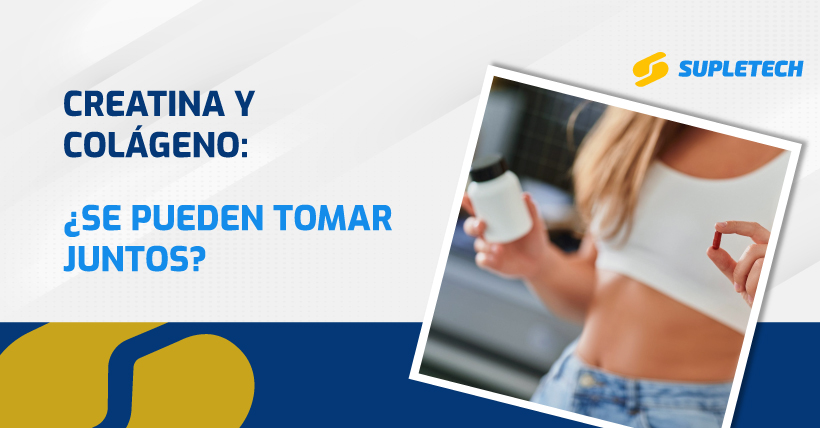 Creatina y colágeno: ¿se pueden tomar juntos?