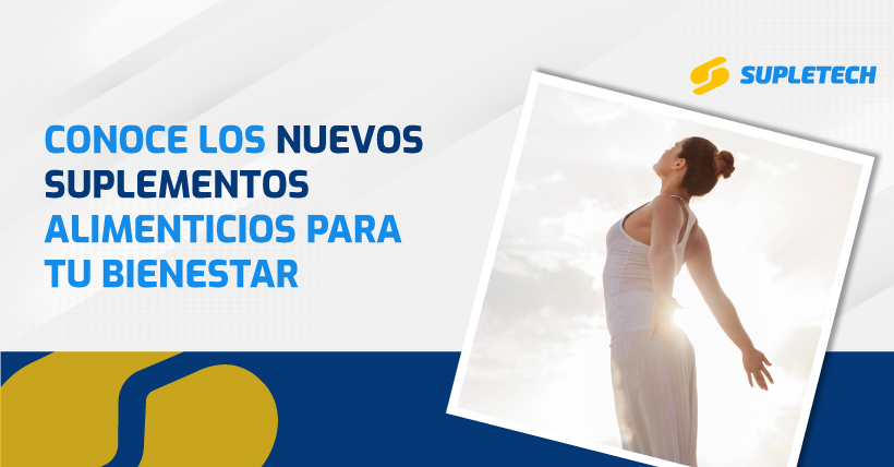 Suplementos alimenticios para tu bienestar