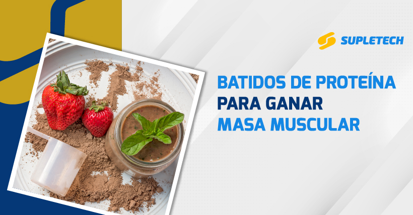 batidos para ganar masa muscular
