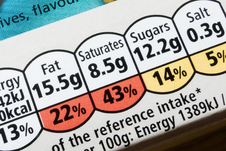 Como leer la etiqueta nutricional